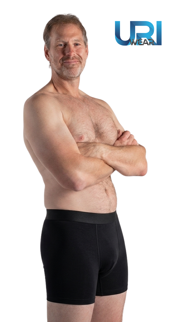 Calzoncillo Absorbente Masculino para Incontinencia Urinaria Leve